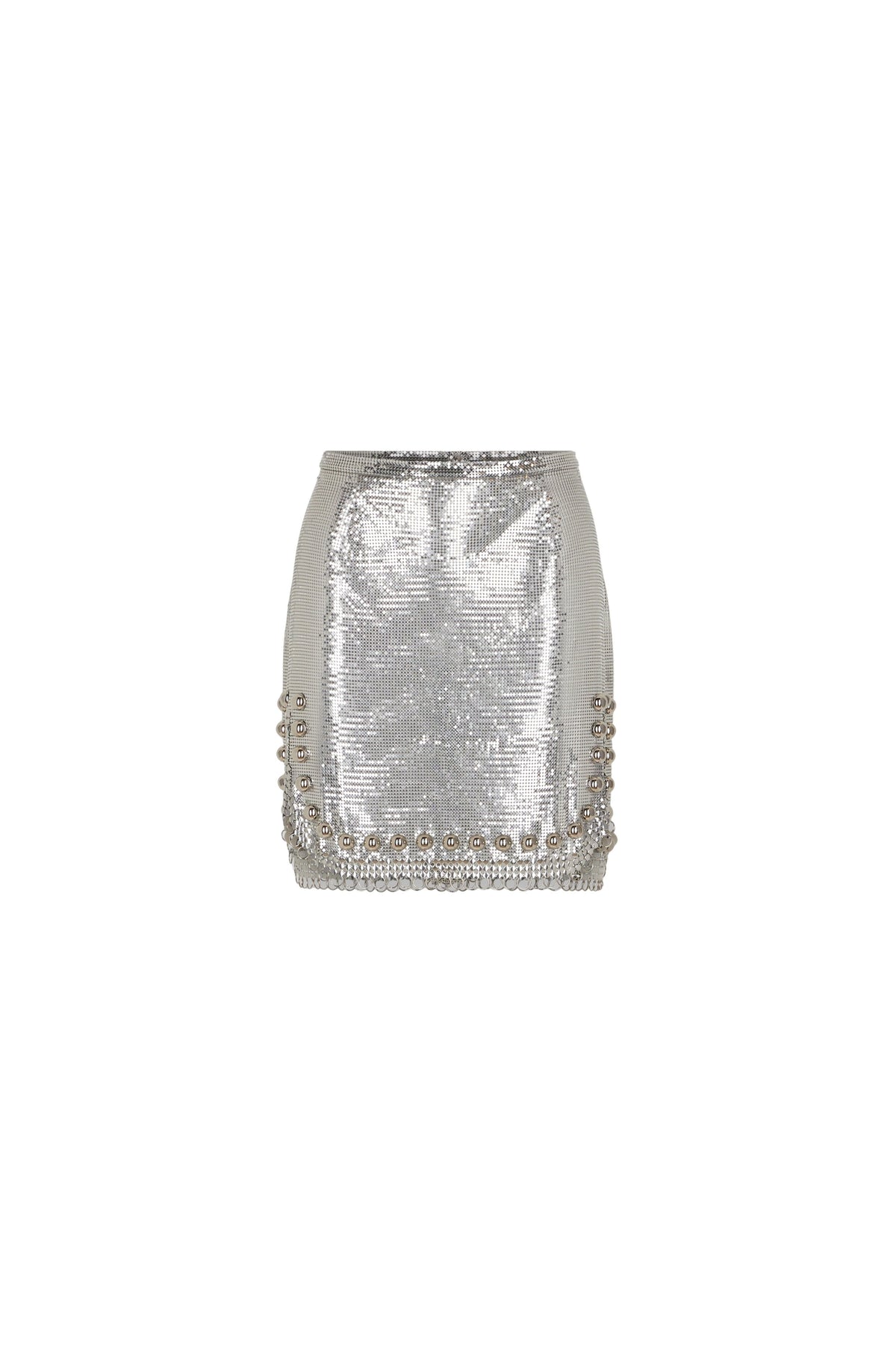 SHORT SKIRT IN MESH