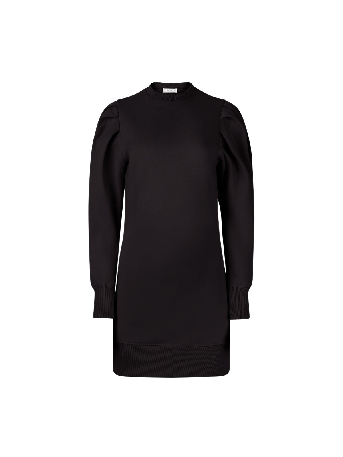 ROBE PULL À MANCHES FRONCÉES