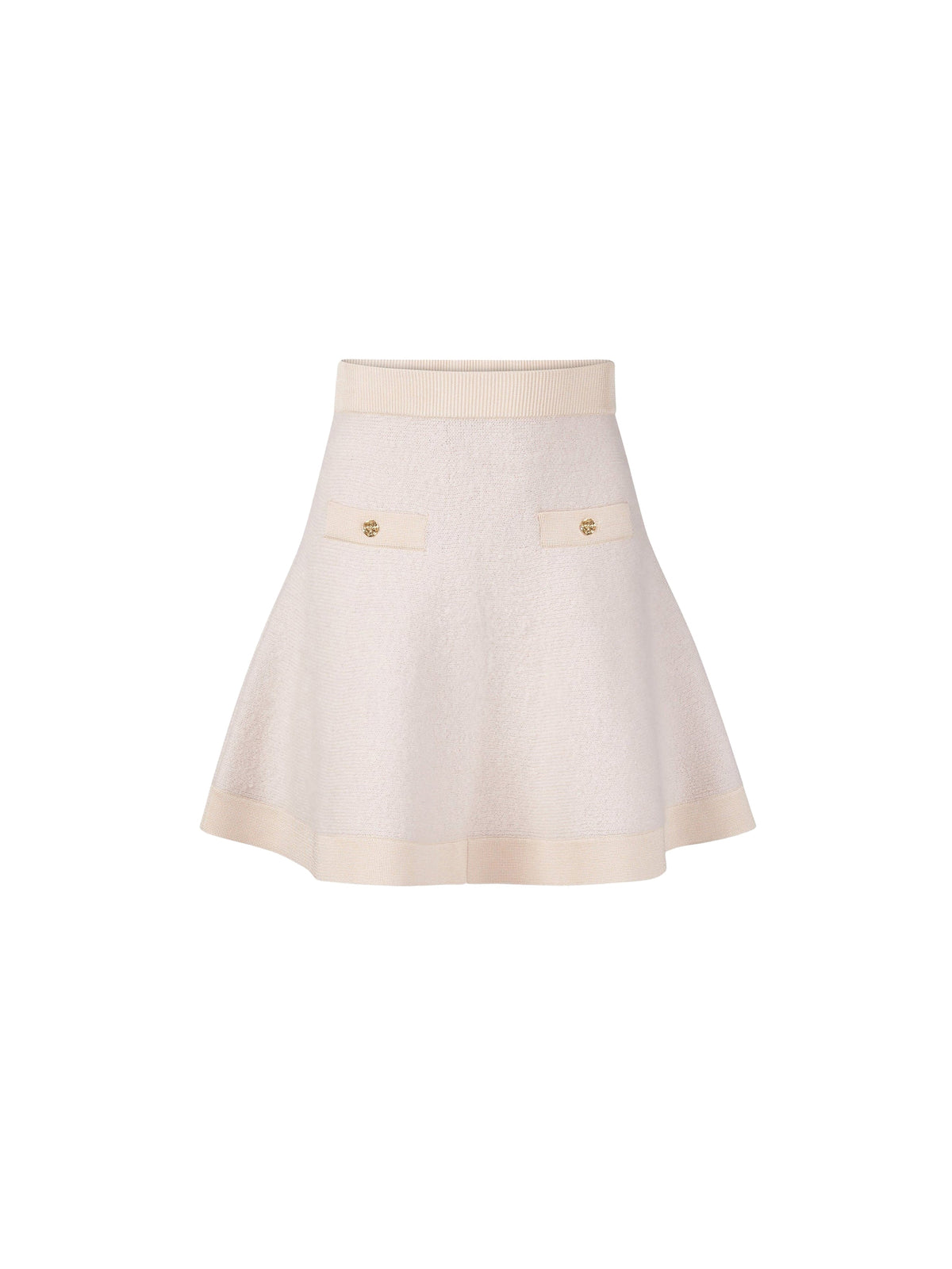 MINI-JUPE ÉVASÉE EN MOHAIR