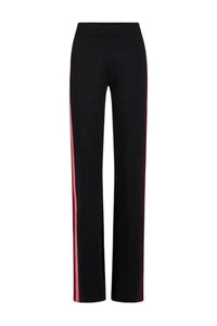 Pantalon large tricoté  - Black