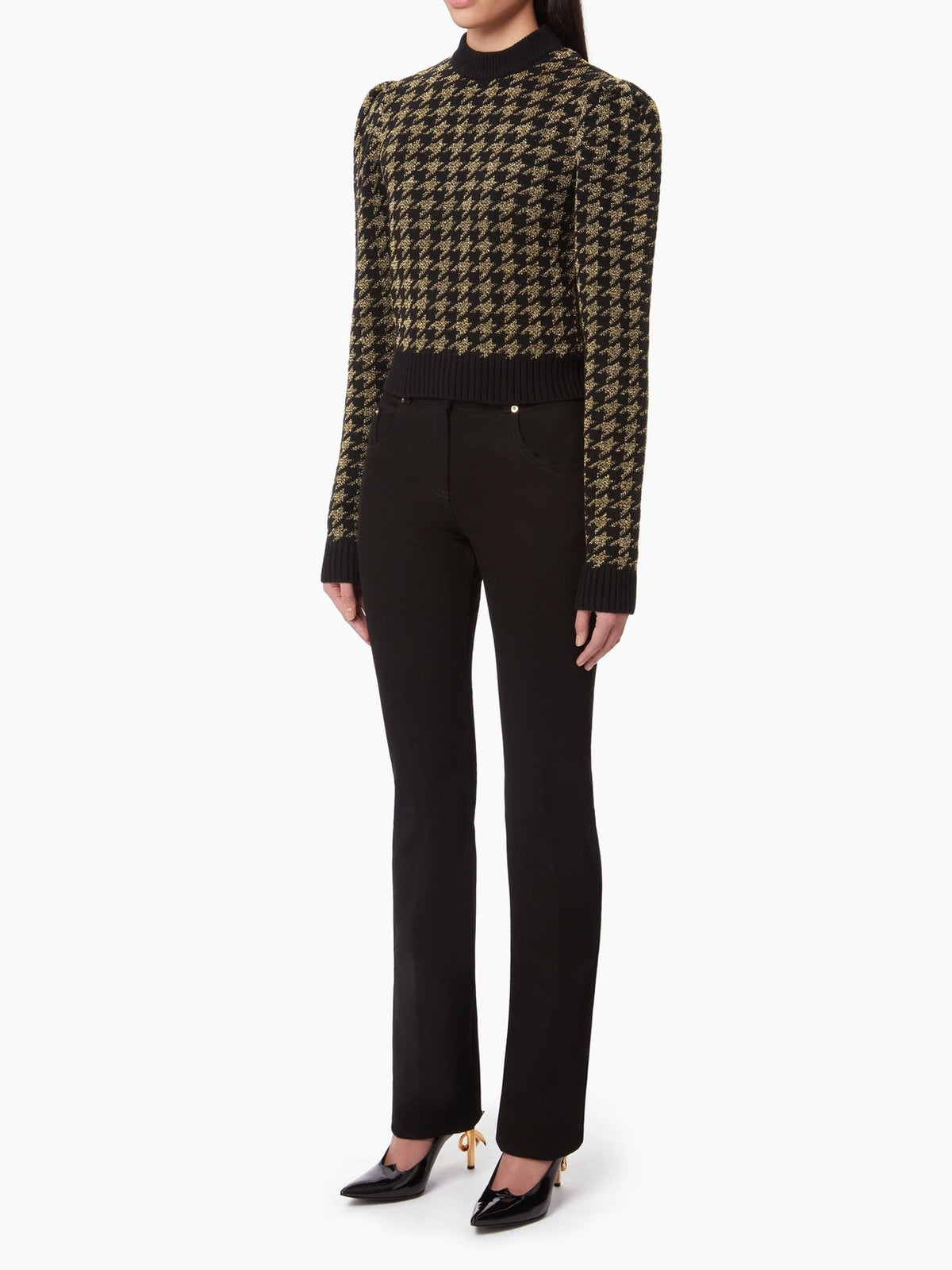 PANTALON EN DENIM SLIM - Noir