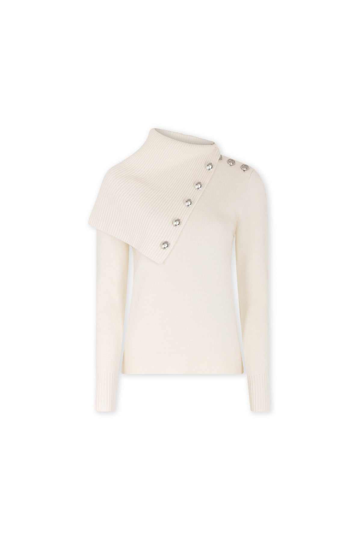 Off white sweater in wool