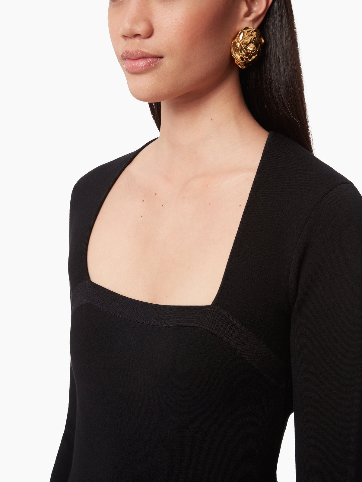 ROBE DE SIRÈNE EN MÉLANGE LAINE