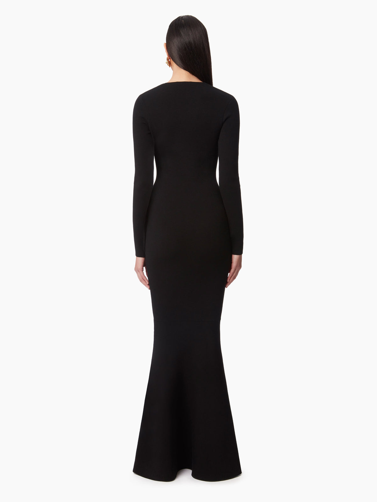 ROBE DE SIRÈNE EN MÉLANGE LAINE