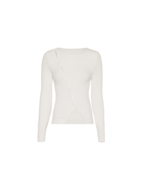Haut en maille Pau - White