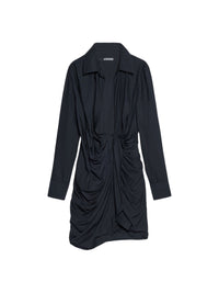 120€ / 4 sold //11 QTY / ST36%   Robe chemise Bahia - Dark Navy