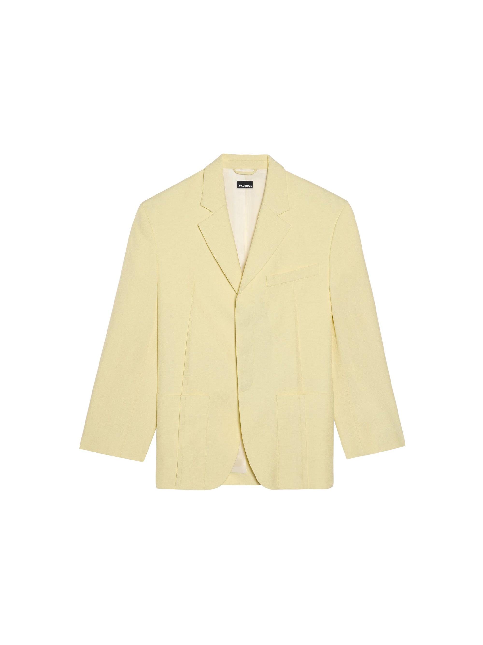 PALE YELLOW LA VESTE D'HOMME