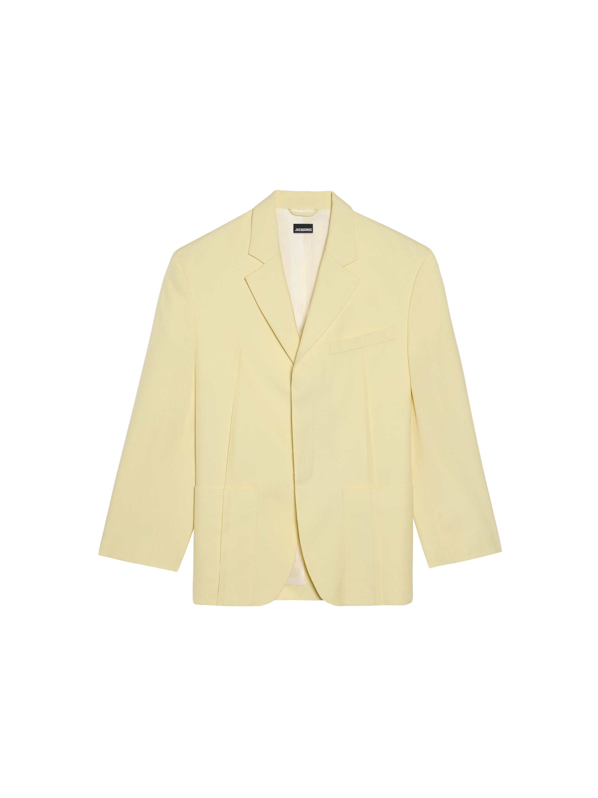 PALE YELLOW LA VESTE D'HOMME
