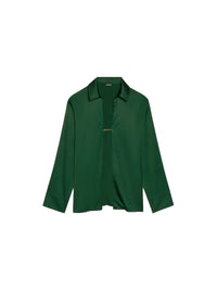 DARK GREEN LA CHEMISE NOTTE