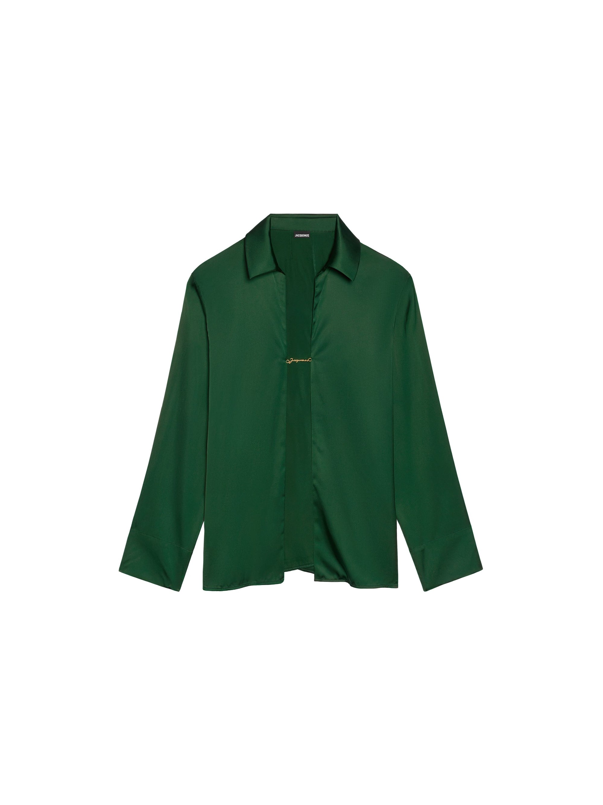 DARK GREEN LA CHEMISE NOTTE