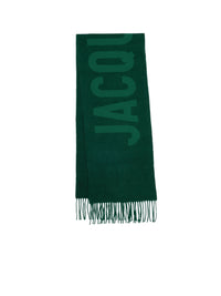 DARK GREEN L'ECHARPE JACQUEMUS
