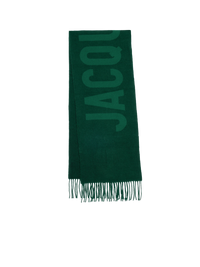 DARK GREEN L'ECHARPE JACQUEMUS