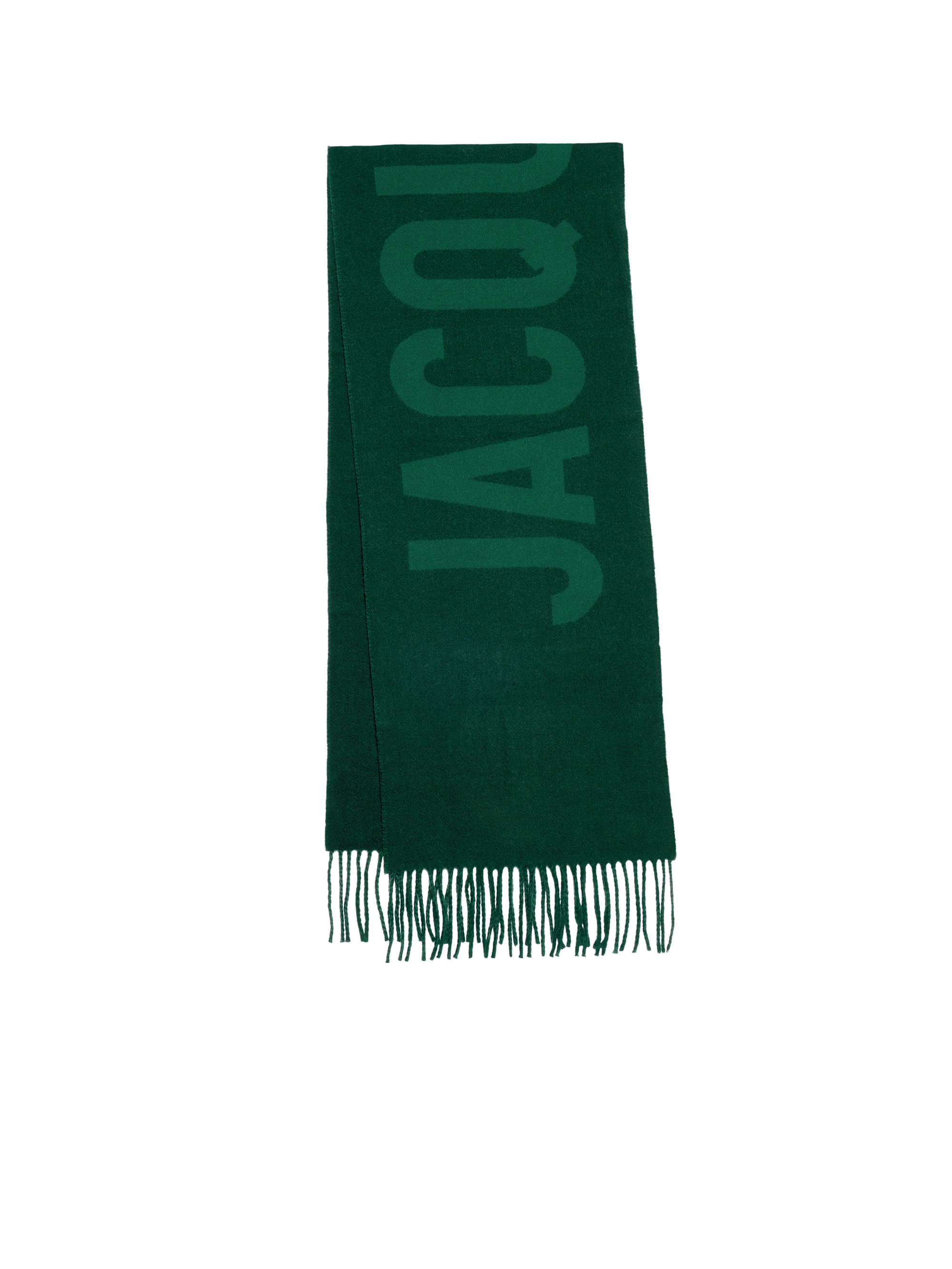 DARK GREEN L'ECHARPE JACQUEMUS