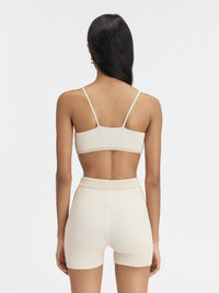 35€ / 8 sold //36 QTY / ST22%   Brassière Pralu en maille - Lilac