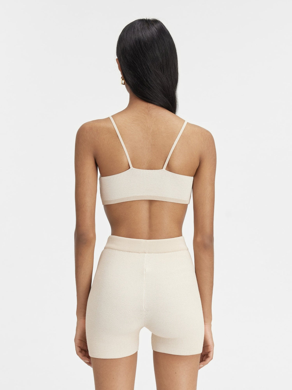 35€ / 8 sold //36 QTY / ST22%   Brassière Pralu en maille - Lilac