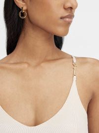 35€ / 8 sold //36 QTY / ST22%   Brassière Pralu en maille - Lilac