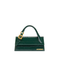 DARK GREEN LE CHIQUITO LONG BOUCLE