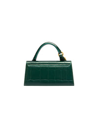 DARK GREEN LE CHIQUITO LONG BOUCLE