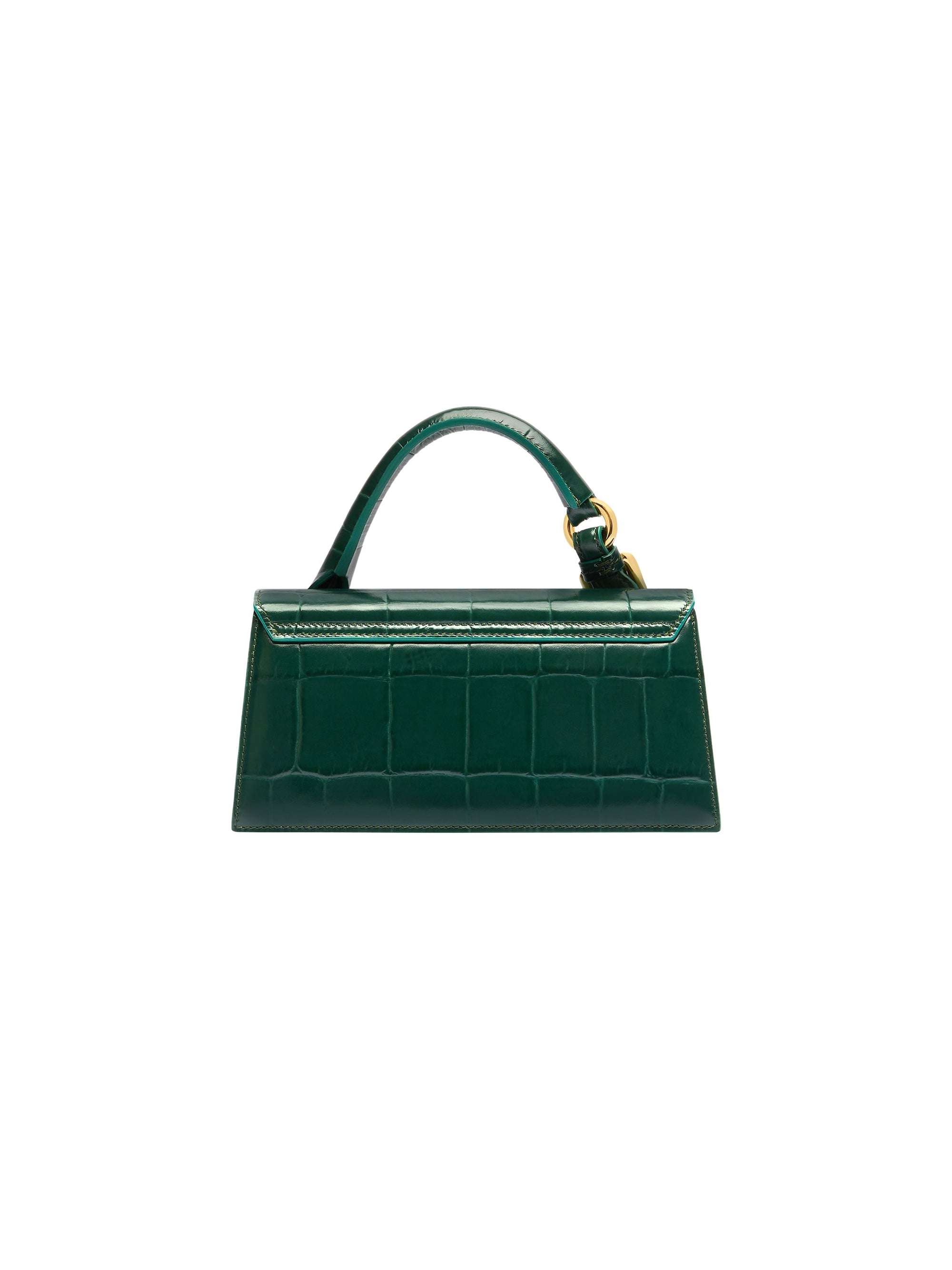 DARK GREEN LE CHIQUITO LONG BOUCLE