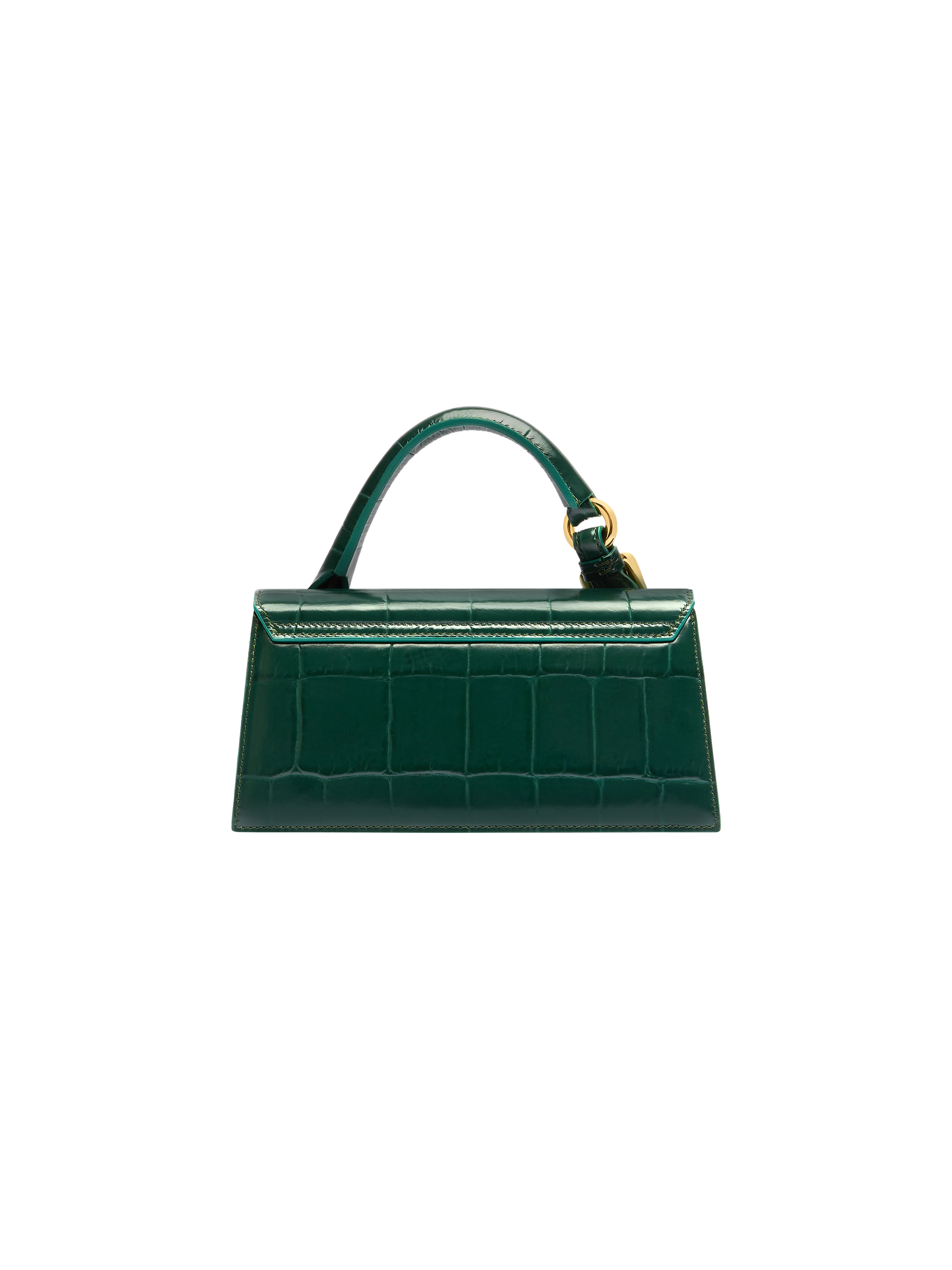DARK GREEN LE CHIQUITO LONG BOUCLE