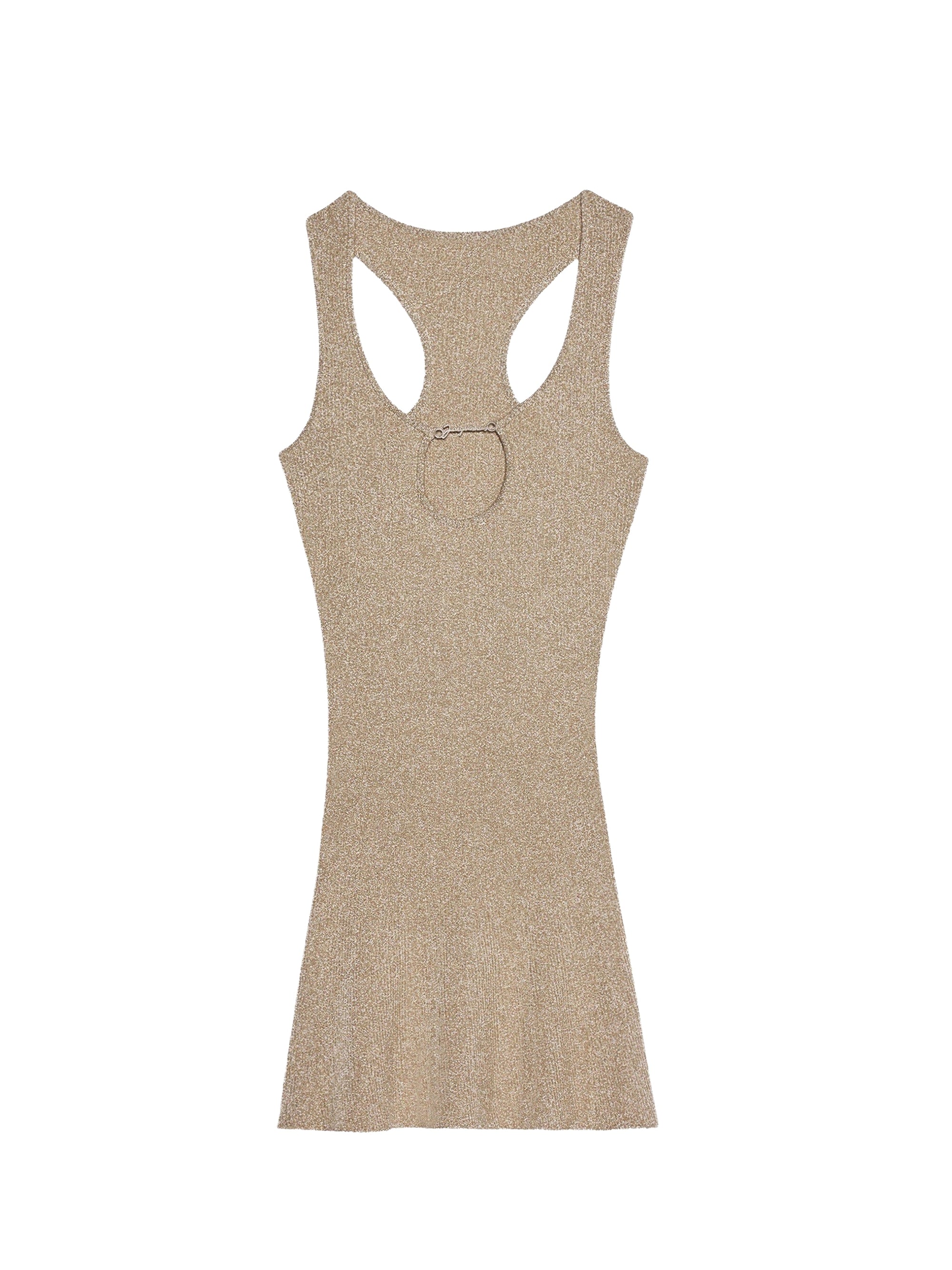 LIGHT GOLD LA MINI ROBE BRILHO
