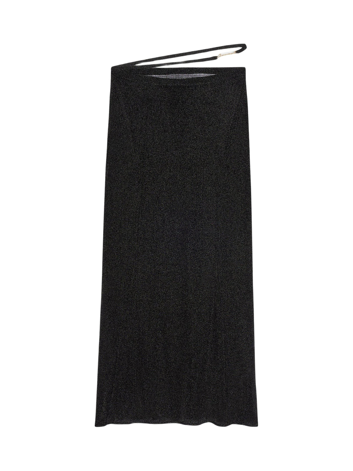 75€ / 12 sold //99 QTY / ST12%   Jupe Brilho en maille - Black
