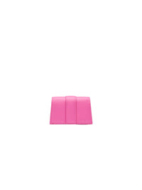 Porte-cartes Bambino en cuir - Neon Pink