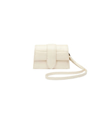 90€ / 0 sold //49 QTY / ST0%   Petite pochette Bambino en cuir - Light Ivory