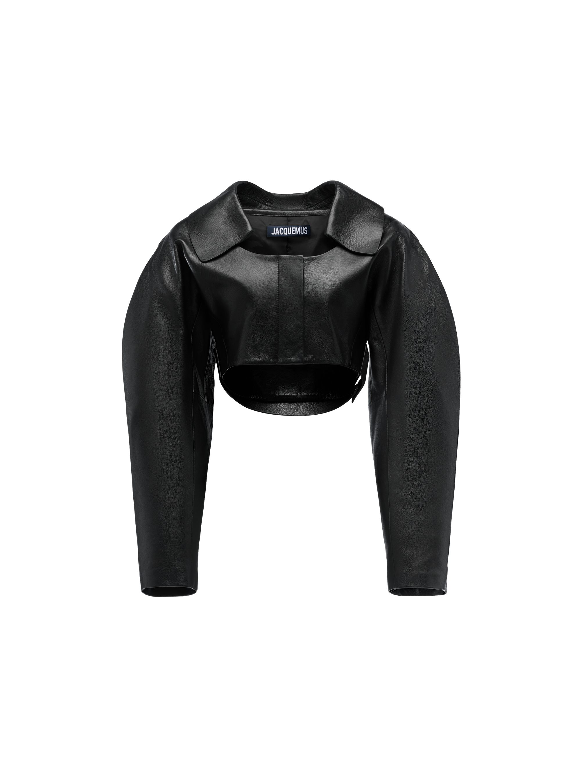 BLACK LA VESTE OBRA CUIR