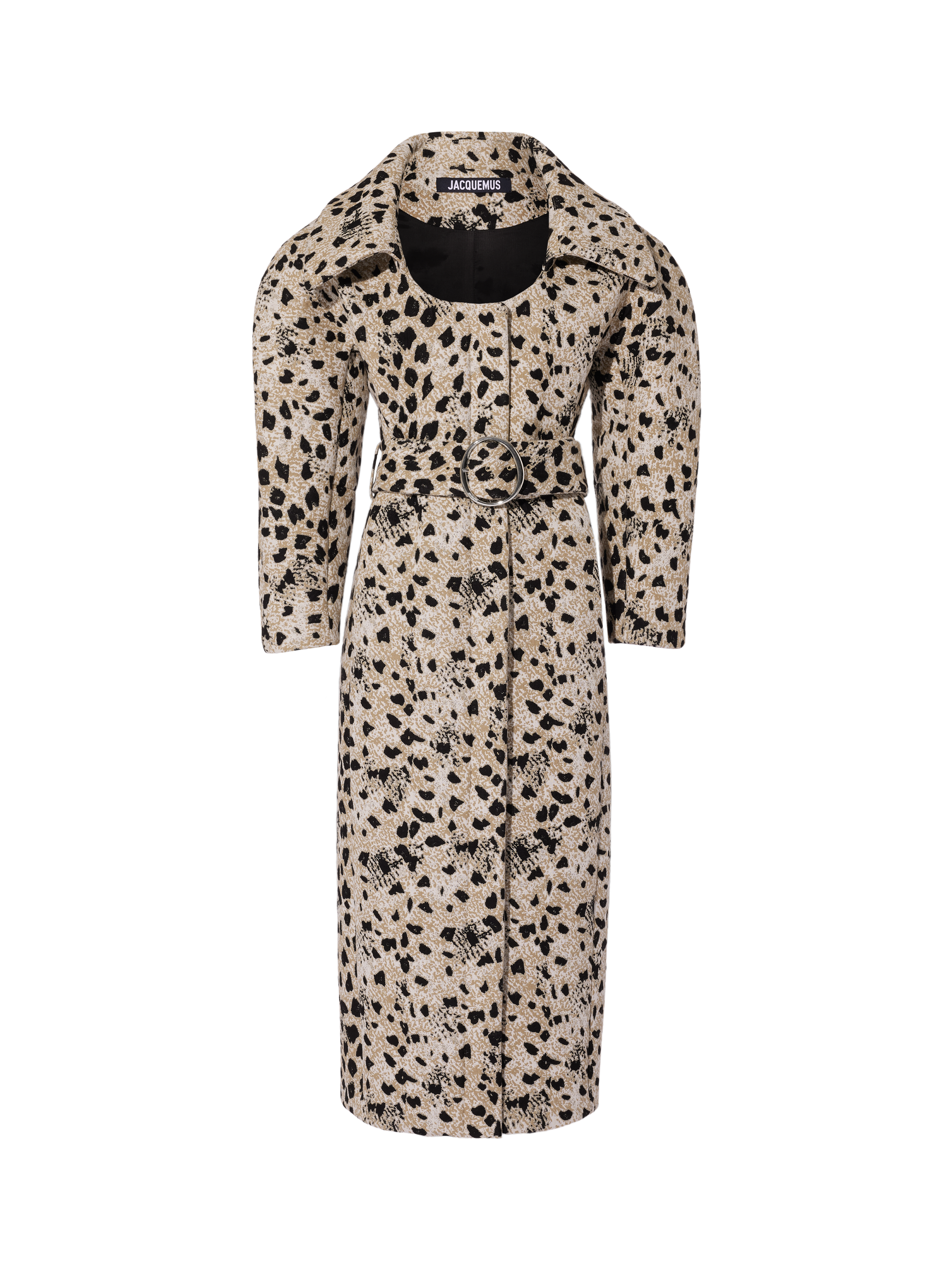 JACQUARD LEOPARD BEIGE BL LE TRENCH OBRA