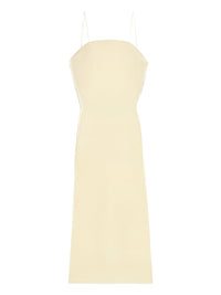 Robe Carino à bretelles fines - Pale Yellow