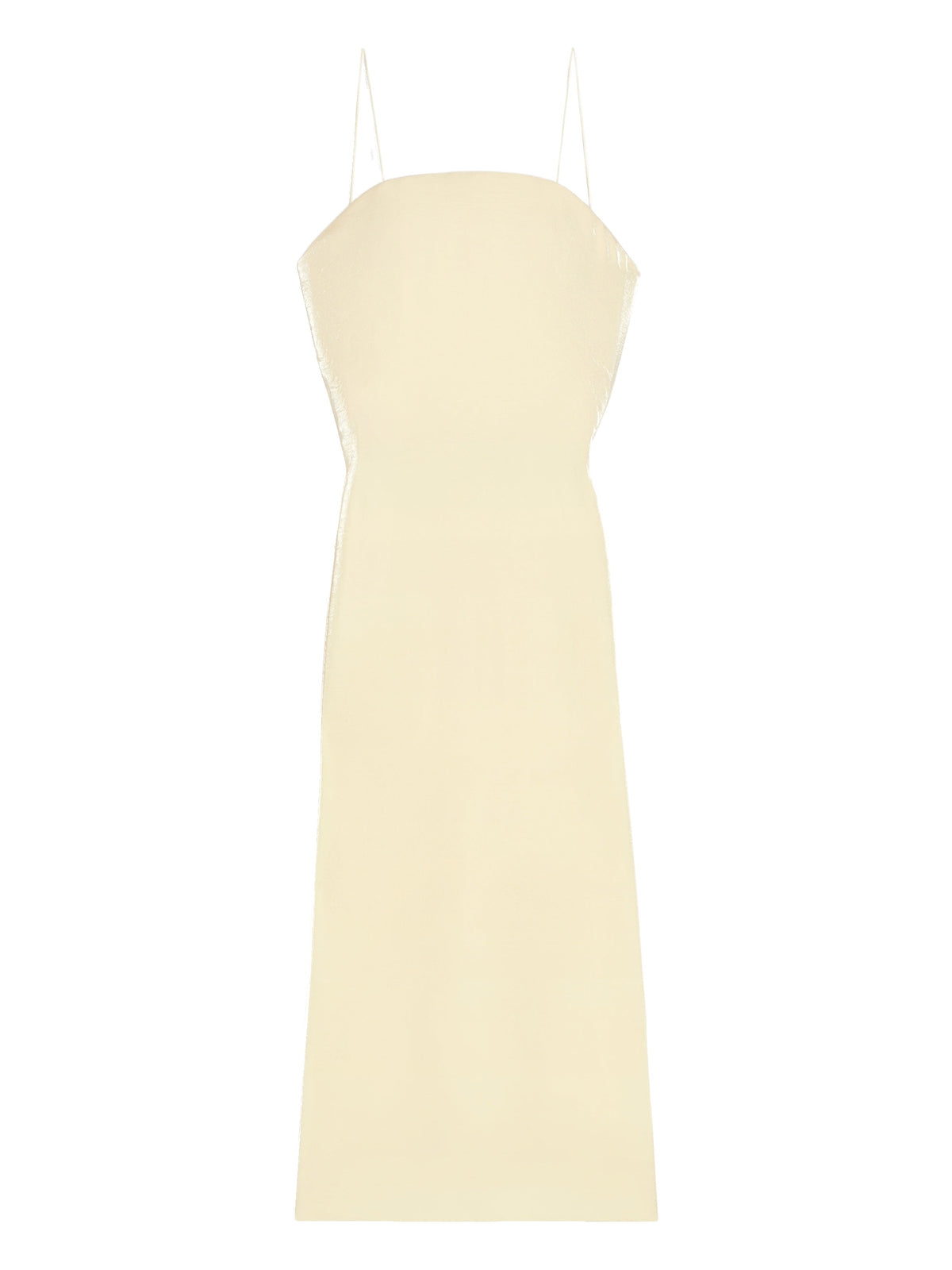 Robe Carino à bretelles fines - Pale Yellow