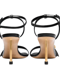 BLACK LES SANDALES REGALO