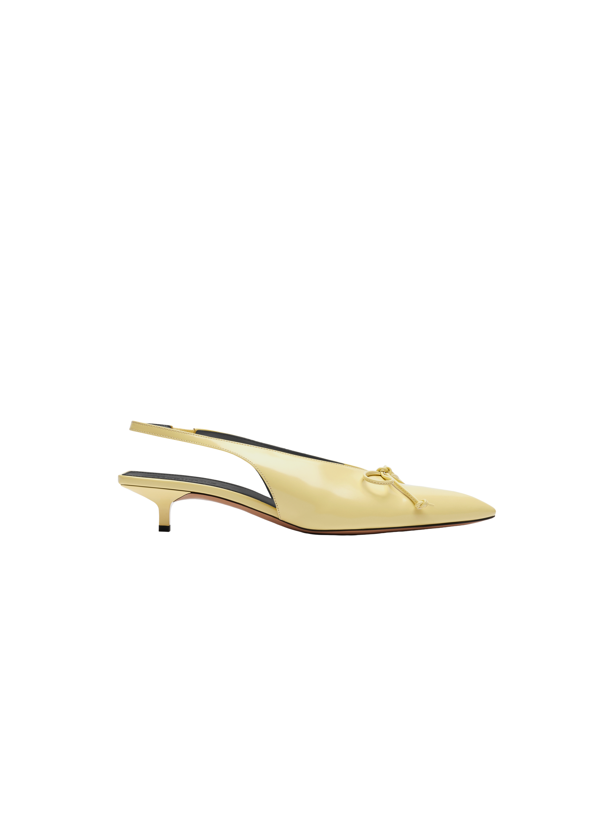 PALE YELLOW LES SLINGBACKS CUBISTO B