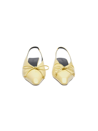 PALE YELLOW LES SLINGBACKS CUBISTO B