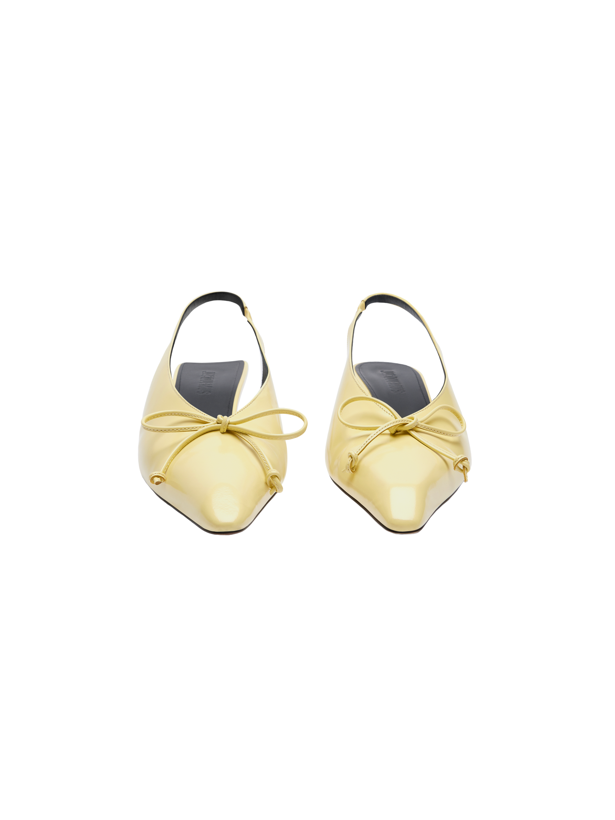 PALE YELLOW LES SLINGBACKS CUBISTO B