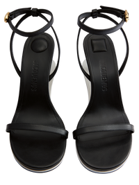 BLACK / WHITE LES DOUBLES SANDALES