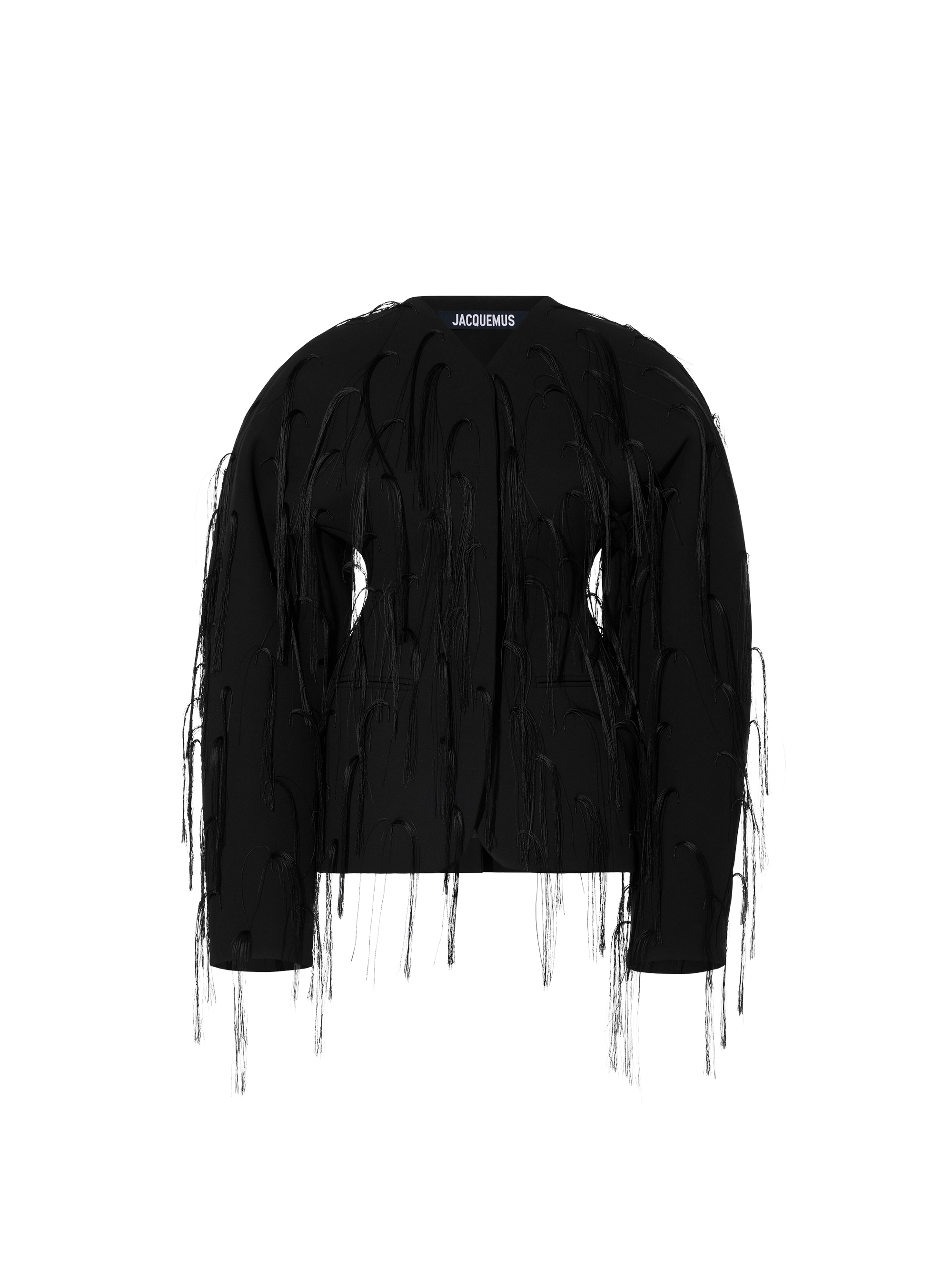 BLACK PONY EMBROIDERY LA VESTE OVALO
