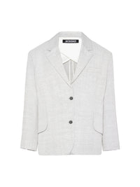 Blazer Titolo oversize - Light Grey