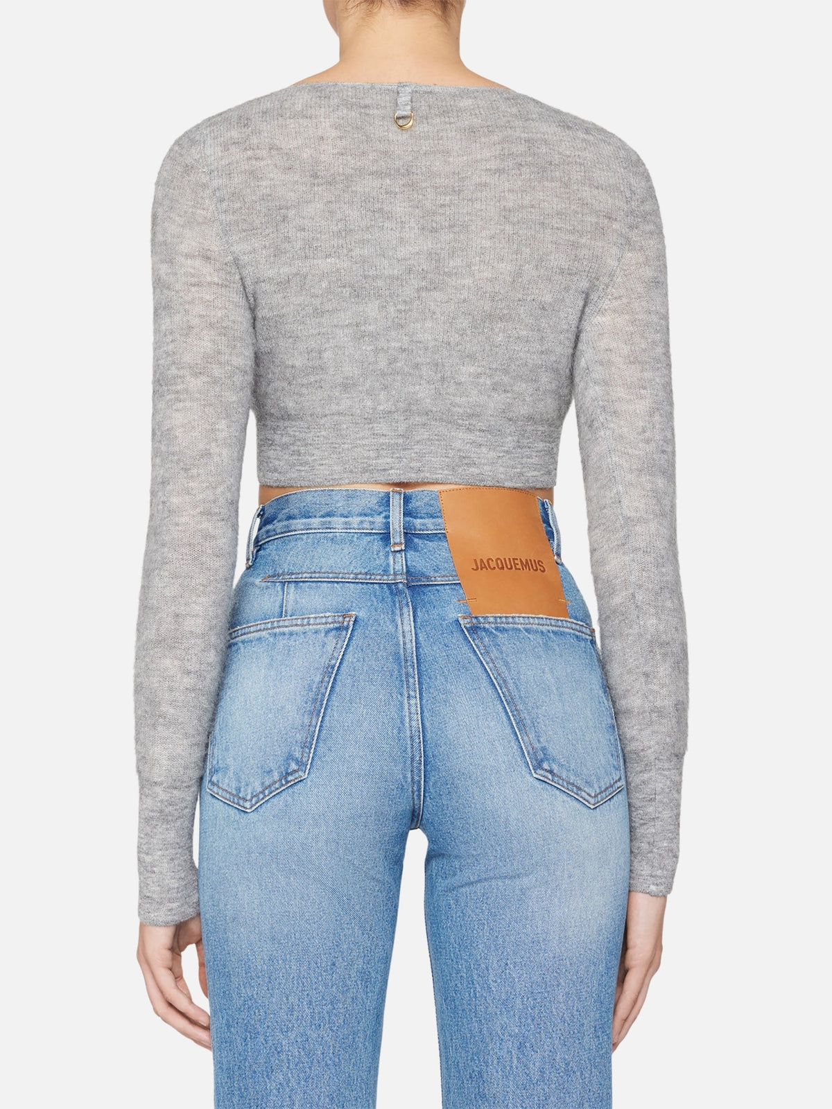 Cardigan Alzou en laine - Light Grey