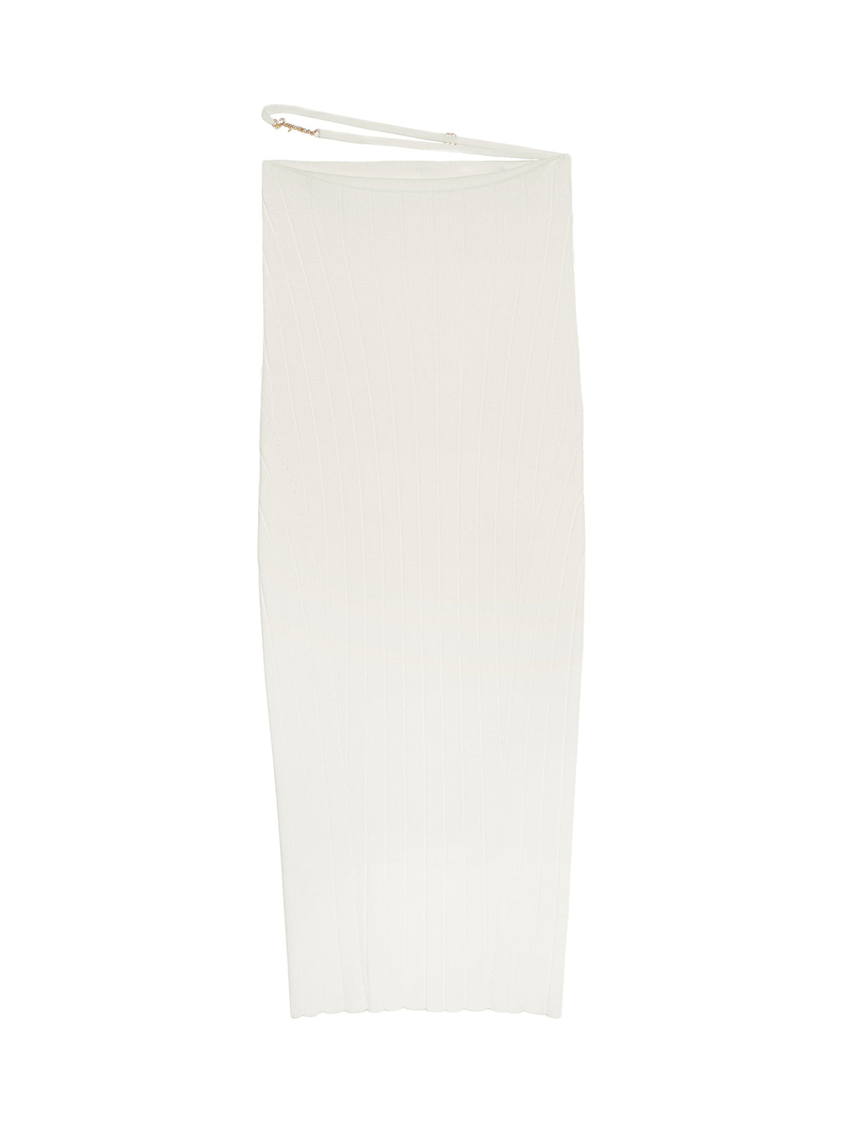 Jupe midi Pralù en maille - Off White