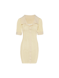 LIGHT YELLOW LA MINI ROBE MANTA