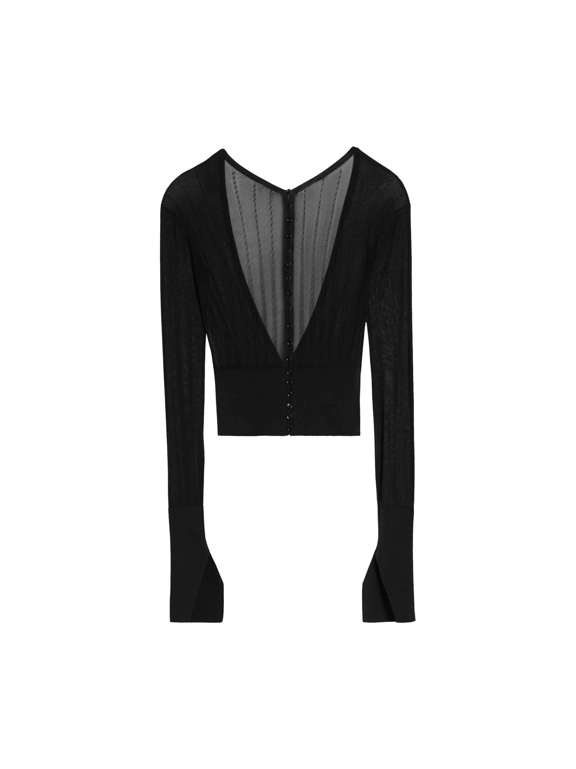 BLACK LE CARDIGAN JOYA