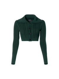 Cardigan court Bela - Dark Green