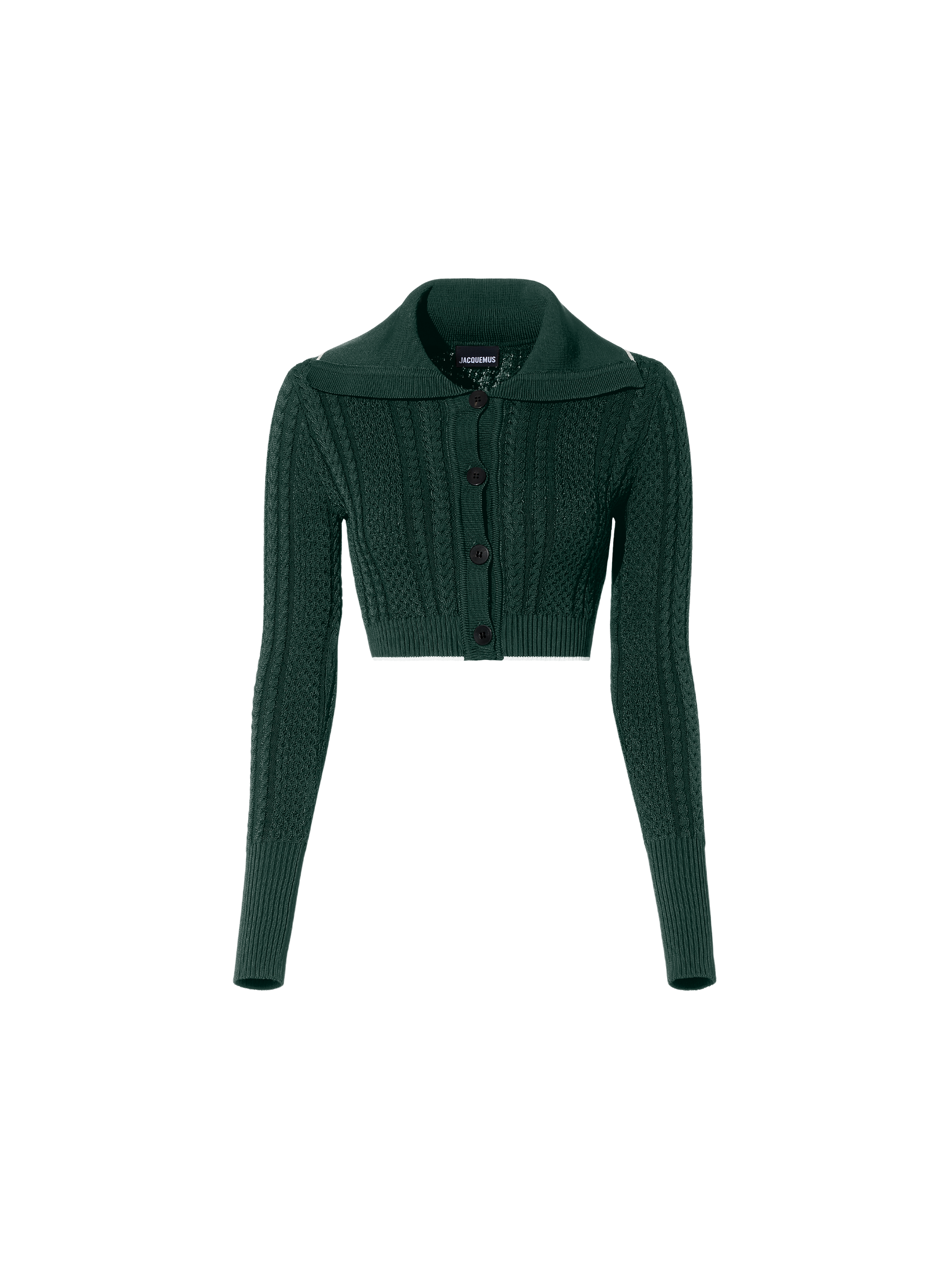 DARK GREEN LE CARDIGAN BELA