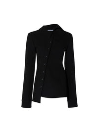 Chemise Pablo asymétrique - Black