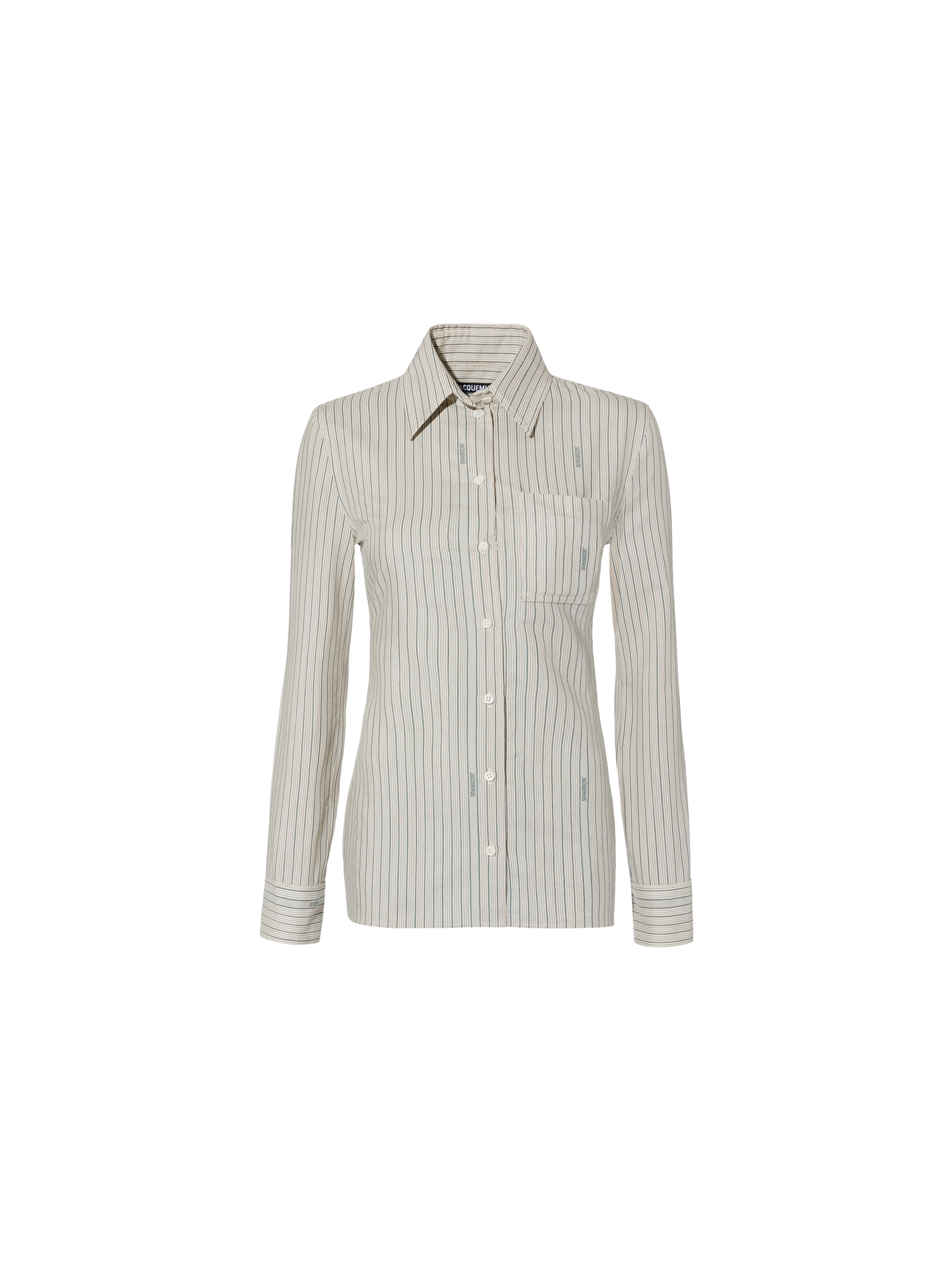 JACQUARD BUSINESS LOGO ST LA CHEMISE DE COSTUME