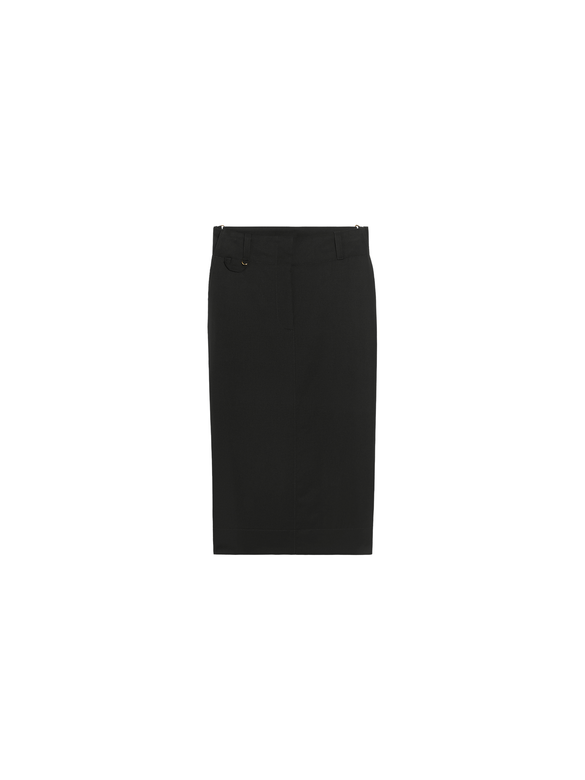 BLACK LA JUPE MIDI BARI