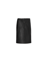 BLACK LA JUPE OBRA CUIR