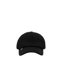 Casquette Belo en maille tricotée - Black